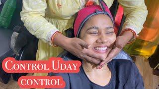 New experiment bhari pad gya || are baba || vlog-56 || Gulisha Sabir #saloon #delhi #comedy #funny