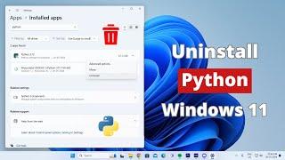 How to Completely Uninstall Python on Windows 11