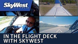 In the Flight Deck with SkyWest