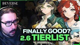 MASSIVE Changes in the NEW 2.6 Tierlist | Prydwen & Community | Reverse: 1999
