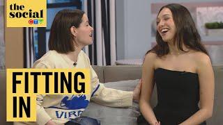 Maddie Ziegler and Emily Hampshire chat ‘Fitting In’ | The Social