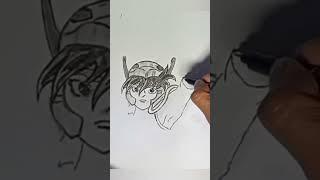 how to draw anime saint seiya pegasus fantasy||saint seiya#animedrawing #tutorialdrawings #shorts