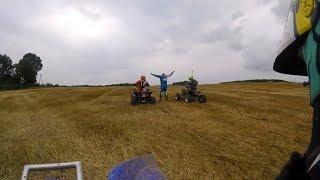 ATV Riders--Lucky Star 450 vs YFZ 450 czy korba wyjdzie..Raptor 660-YFZ 450-Scrambler 500-Triton 450