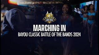 Southern University Human Jukebox | Marching In | Bayou Classic Battle of the Bands 2024