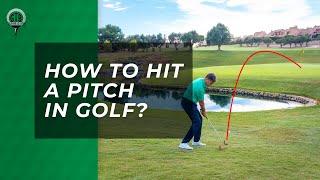 How to PITCH THE GOLF BALL CORRECTLY! Get up and down every time