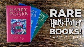 RARE HARRY POTTER BOOKS FROM ENGLAND AND AMERICA