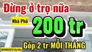 Đừng ở trọ nữa I Nhà bán Hóc Môn chỉ 200 triệu góp 2 triệu mỗi tháng I Nhà ngộp Hóc Môn 2024