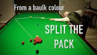 156. Splitting the Pack of Reds from a Baulk Colour