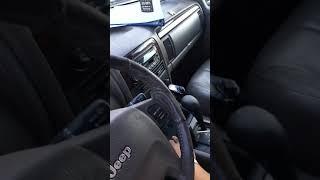 Manual shift release on 01 Jeep grade Cherokee