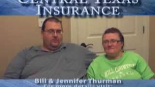 Bill & Jennifer Thurman speak about Mark Lyne & Central Texas Insurance