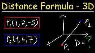 How To Find The Distance Between 2 Points In 3D Space