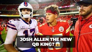 Josh Allen Dethrones Mahomes?  New QB King Revealed!