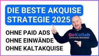 Wie du mit LEADSKI 2025 Kunden gewinnst ohne Kaltakquise und Paid Ads – Akquise Strategie