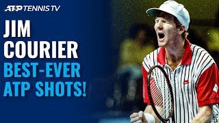 Jim Courier Brilliant ATP Highlight Reel!