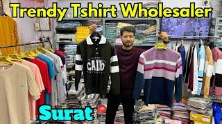 Trendy Tshirt Wholesaler In Surat || Tshirt Wholesale Market in Surat || TShirt Wholesale In Surat