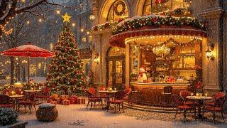 Thursday Night Jazz - Instrumental Relaxing Jazz Music at Cozy Coffee Shop ~ Christmas Jazz Music