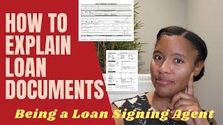 Loan Signing Packet Review | How to Explain Loan Documents | Being a Loan Signing Agent #NotMeNotary