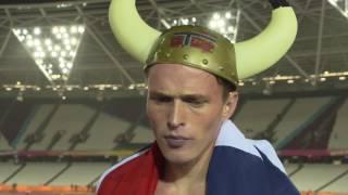 WCH 2017 London - Karsten Warholm NOR 400 Metres hurdles Gold