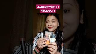 Makeup Tutorial: 4 Products only #trending #ytshots #makeup #youtube