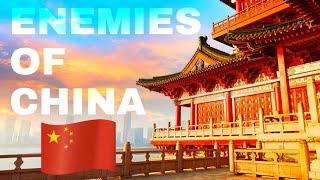  Top Enemies of China | Includes India USA & Philippines | Yellowstats