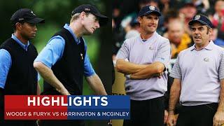 Tiger Woods & Jim Furyk vs Pádraig Harrington & Paul McGinley | Extended Highlights | 2006 Ryder Cup