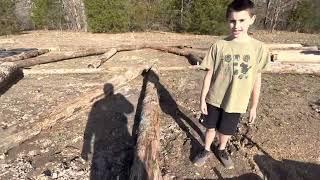 Bridger’s track walk before Jarvis signature race @ Hardwood Hills