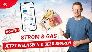 Richtig Strom & Gas wechseln und Geld sparen in Österreich - Mit dem Tarifkalkulator