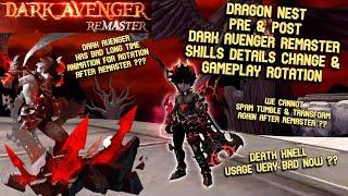 Dark Avenger Remaster Pre & Post Gameplay With Detail Skills Change June 2024 Update : Bad or Good ?