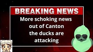 BREAKING NEWS  Rubber Ducks Occupy House in Canton!