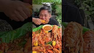 #lobster #tigerprawn #mudcrabs #seafoodboil #mukbangphilippinesfood #tolbuloymukbang