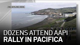 Dozens March to Support AAPI Community in Pacifica