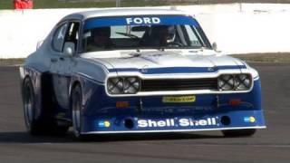 Ford Capri Gruppe 2 mit Hans Heyer beim Eifelrennen 2009 auf dem Nürburgring