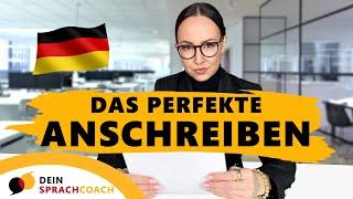 BEWERBUNGSSCHREIBEN (überzeuge mit deinem Anschreiben | Traumjob)