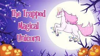  Q-dees HALLOWEEN SPECIAL 🪄 The Trapped Magical Unicorn  |  Spooky Stories for Kids