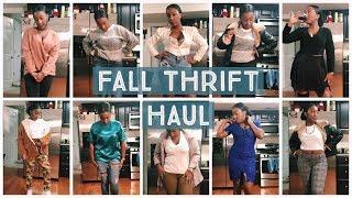FALL THRIFT HAUL...LEWKS FOR EVERY MOOD