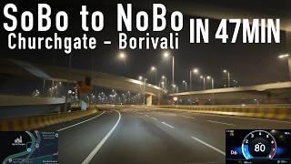 4K Night Drive from South Mumbai to North Mumbai