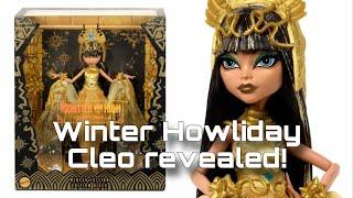 MONSTER HIGH NEWS! Winter Howliday Cleo De Nile collector doll stock photos revealed!