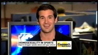CBC Connect with Mark Kelley interviews Justin Bourne on Gay Athletes (Brendan Burke)