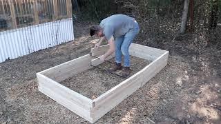 Step-By-Step Assembly of Rhino Garden Supply 4x8 Raised Bed