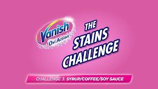 Use Vanish® Stain Remover to remove stubborn food stains!