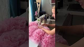 Vivienne bolero 3D flowers peony roses shrug jacket coverup  #wedding #sewing #flowers #inspiration