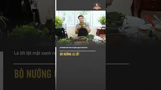 Bò nướng lá lốt | Cùng Cháu Vào Bếp