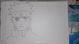 how to draw naruto with pencil shading #art @artistshintumourya