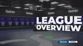 Fantrax Tutorial - League Overview - Desktop