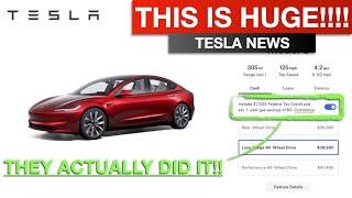 BREAKING: TESLA IS GOING TO DOMINATE AFTER THIS CHANGE!!