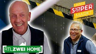 SOS im Supermarkt: Keller läuft voll Wasser!  | RTLZWEI Home #unsersupermarkt #E05