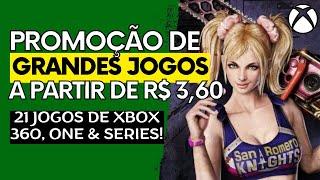 SÓ JOGO IMPORTANTE EM OFERTA NO XBOX 360, XBOX ONE e SERIES a Partir de R$ 3,60 na PROMOÇÃO!