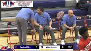 West Virginia High School EPAC Boys Basketball Spring Mills Cardinals @ Washington Patriots (2.4.25)