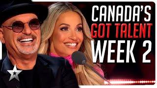 Canada's Got Talent 2024 - Week 2 ALL AUDITIONS!