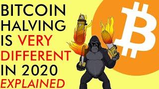 BITCOIN HALVING IS VERY DIFFERENT IN 2020 (EXPLAINED) - $10,000 KEY PRICE RESISTANCE